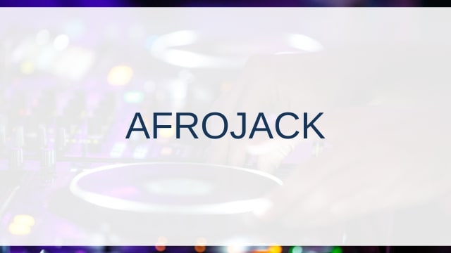 AFROJACK(アフロジャック)