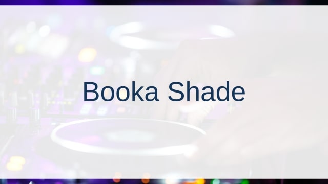 Booka Shade(ブッカ・シェード)