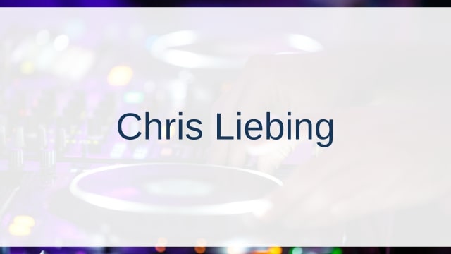 Chris Liebing(クリス・リービング)