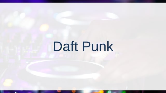 Daft Punk(ダフト・パンク)