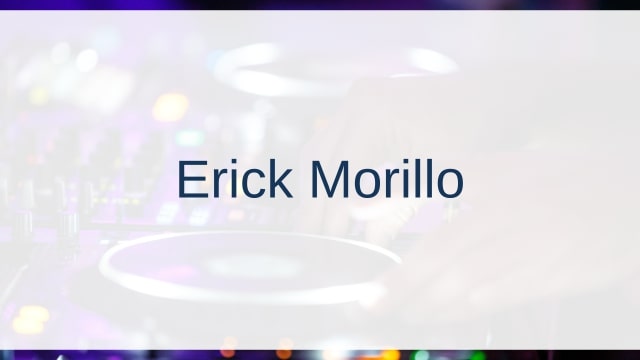 Erick Morillo(エリック・モリロ)