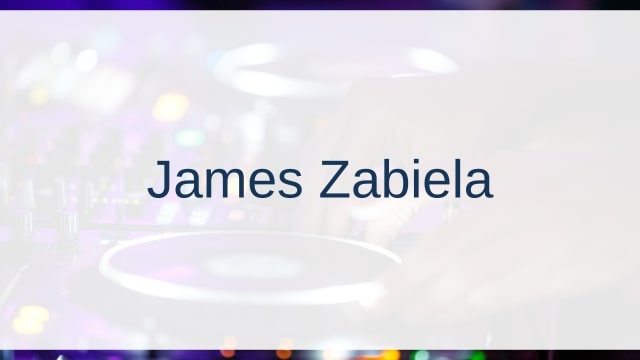 James Zabiela(ジェームズ・サビエラ)