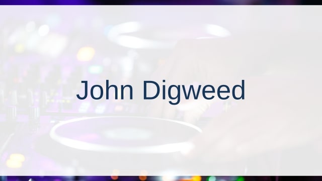 John Digweed(ジョン・ディグウィード)