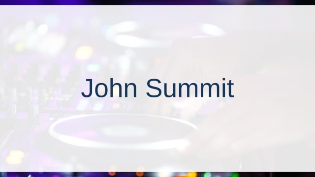 John Summit(ジョン・サミット)