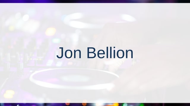 Jon Bellion(ジョン・ベリオン)