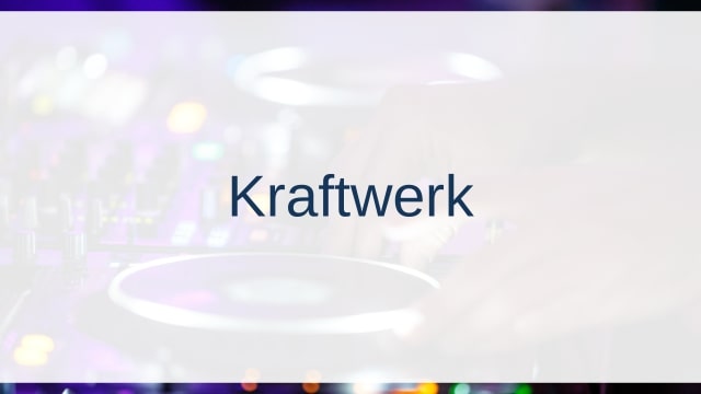 Kraftwerk(クラフトワーク)