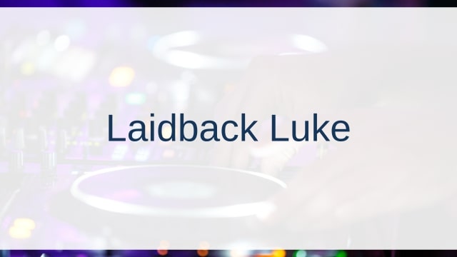 Laidback Luke(レイドバック・ルーク)