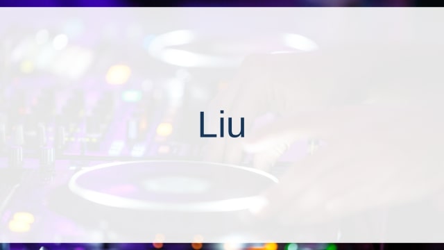 Liu(リュウ)