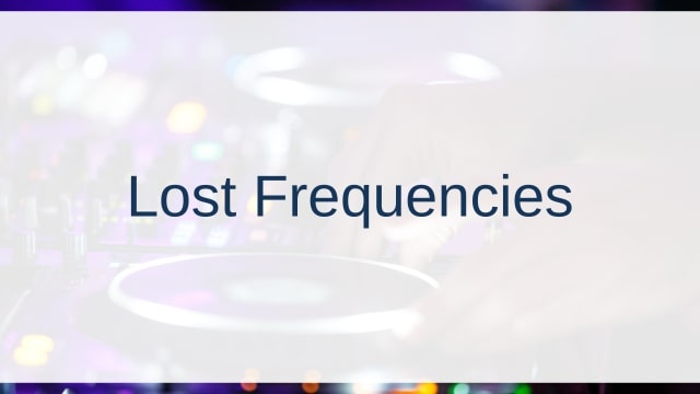 Lost Frequencies(ロスト・フリクエンシーズ)