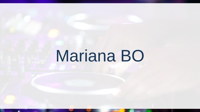 Mariana BO(マリアナ・ボー)