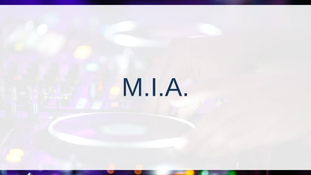 M.I.A.(エム・アイ・エー)