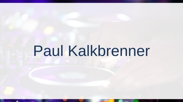 Paul Kalkbrenner(ポール・カークブレンナー)