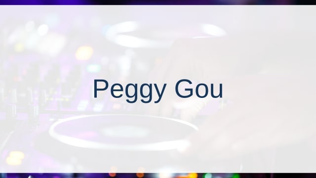 Peggy Gou(ペギー・グー)