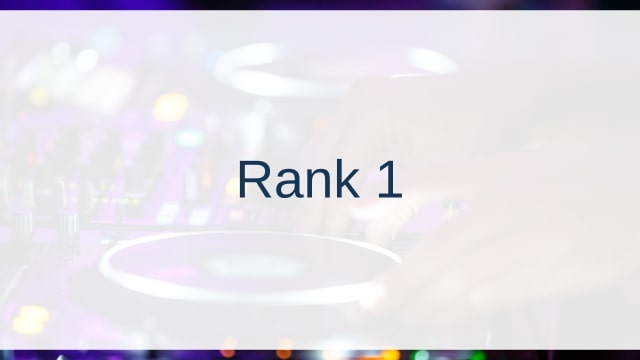 Rank 1(ランク・ワン)