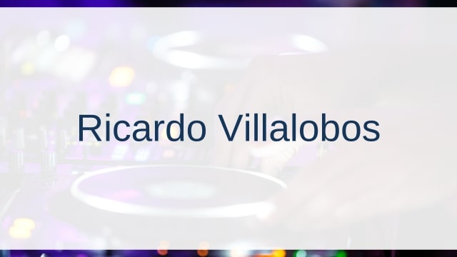 Ricardo Villalobos(リカルド・ヴィラロボス)