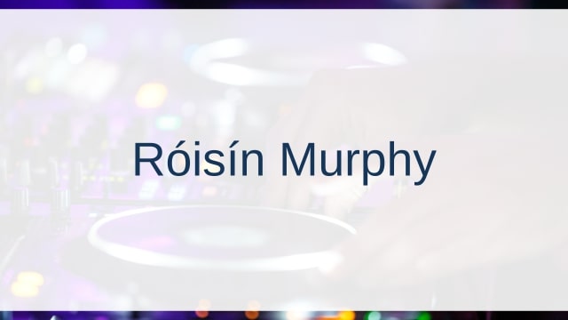 Róisín Murphy/Roisin Murphy(ロイシン・マーフィー)