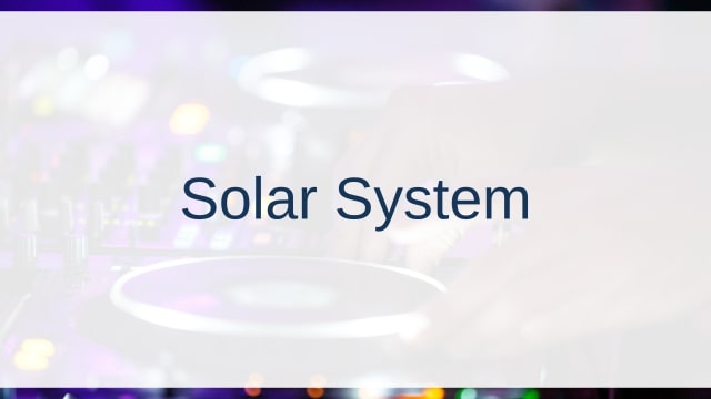 Solar System(ソーラー・システム)