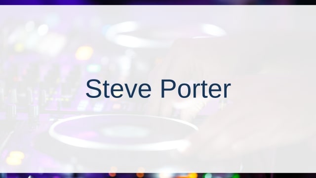 Steve Porter(スティーブ・ポーター)