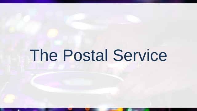 The Postal Service(ザ・ポスタル・サーヴィス)