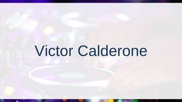 Victor Calderone(ヴィクター・カルデローネ)