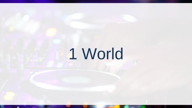 1 World(ワン・ワールド)