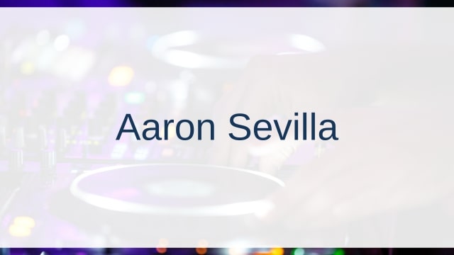 Aaron Sevilla(アーロン・セビル)