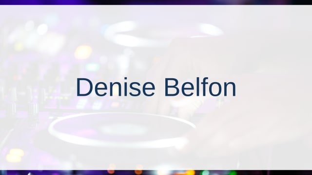Denise Belfon(デニース・ベルフォン)