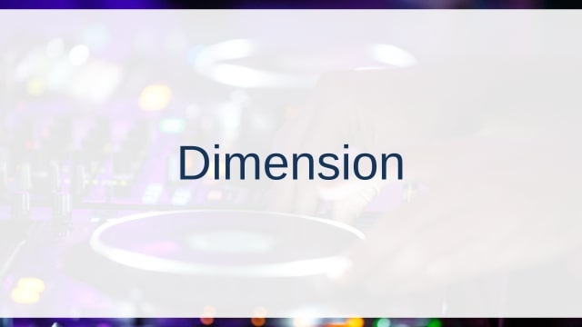 Dimension(ディメンション)