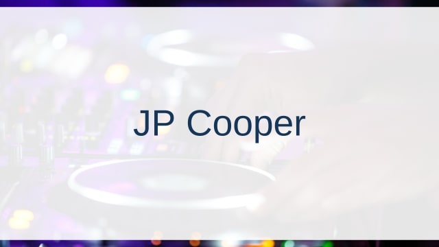JP Cooper(ジェイピー・クーパー)