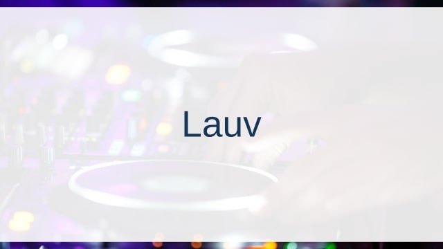 Lauv(ラウヴ)