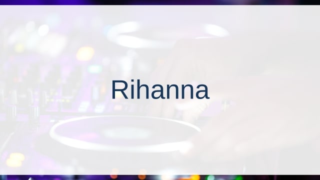 Rihanna(リアーナ)