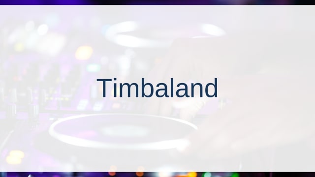 Timbaland(ティンバランド)