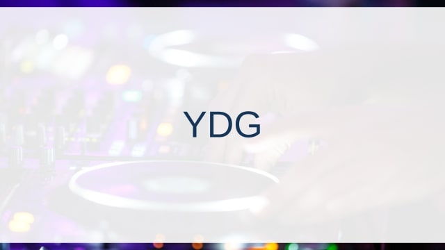 YDG(ワイディジー)